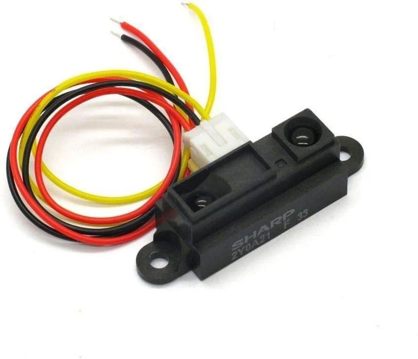 Sharp GP2Y0A21 IR distance sensor
