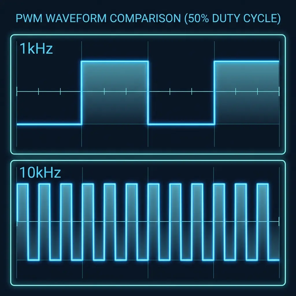 PWM Frequency Depth
